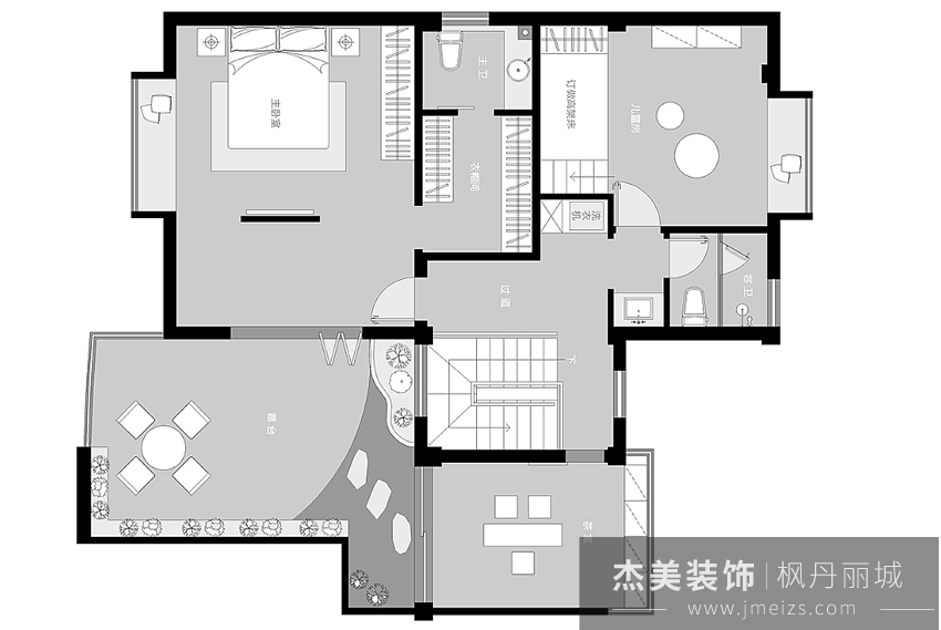 大連-泉水-楓丹麗城-180㎡大戶型